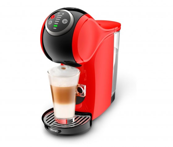Espressor cu capsule DeLonghi NESCAFE Dolce Gusto Genio S Plus EDG315.R, 1500 W, 15 bari, Play&Select, functie espresso boost, functie XL 300ml, rezervor 0.8L, Rosu