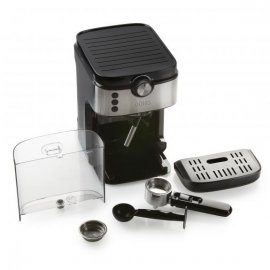 Espressor de cafea, Presiune 19 Bari, Sistem Cappucino, Capacitate 900ml, Putere 1450W, DOMO DO711K