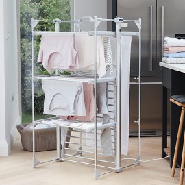 Uscator de haine incalzit Lakeland Dry Soon Deluxe 3 Tier  Tower Airer 24909