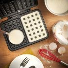 Aparat waffle VonShef Dual Belgian Waffle Maker 2013309, 2 Felii Mari, 1000 W, Control Temperatura Automat