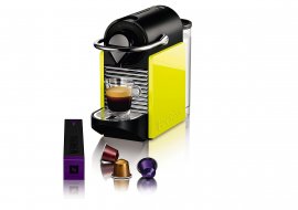 Nespresso Krups Pixie XN3020, Presiune 19 bar, Putere 1260 W, Tip capsule Nespresso, Oprire automata